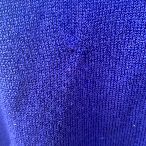 Eileen Fisher from Neiman’s gorgeous blue merino wool blend oversized sweater. - Picture 5 of 12